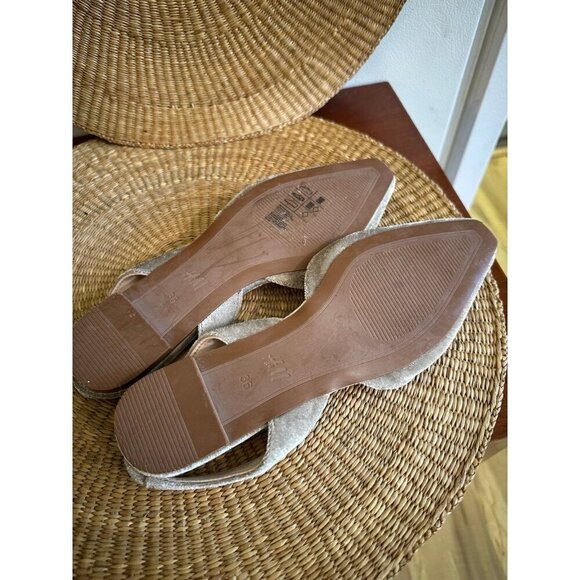 H&M women’s size 36 silver flats - Picture 6 of 8